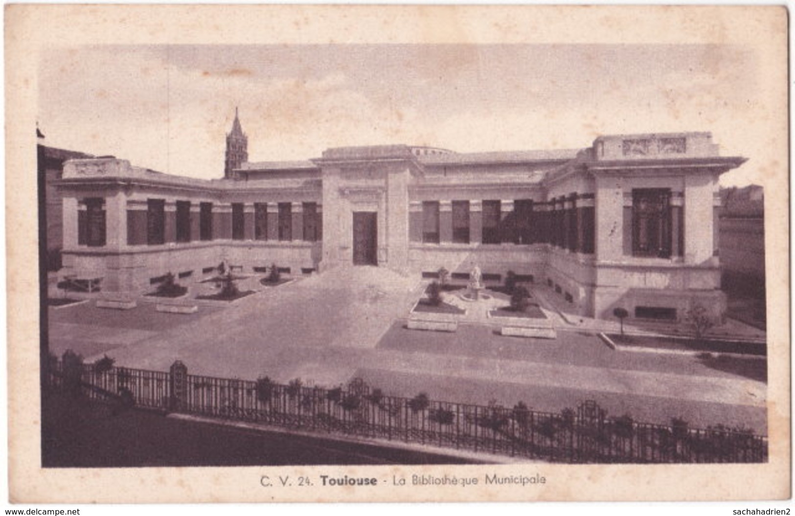 31. TOULOUSE. La Bibliothèque Municipale. 24 - Toulouse