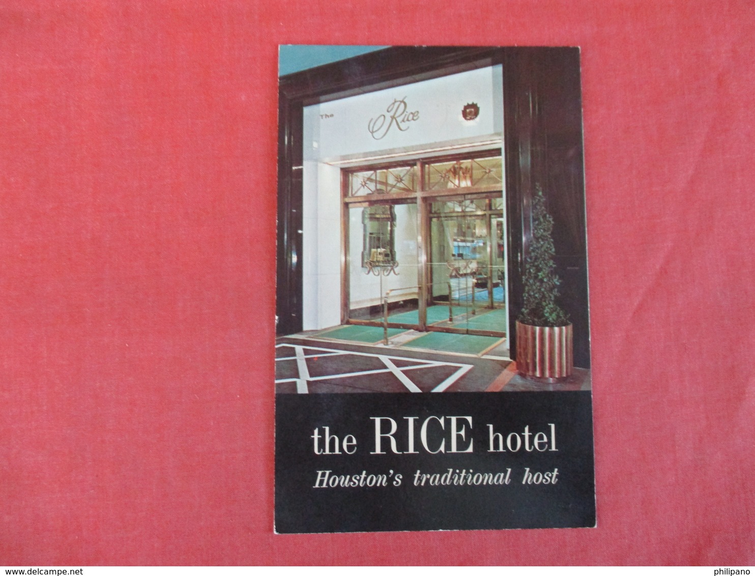 The Rice Hotel  Texas > Houston Ref 3023 - Houston