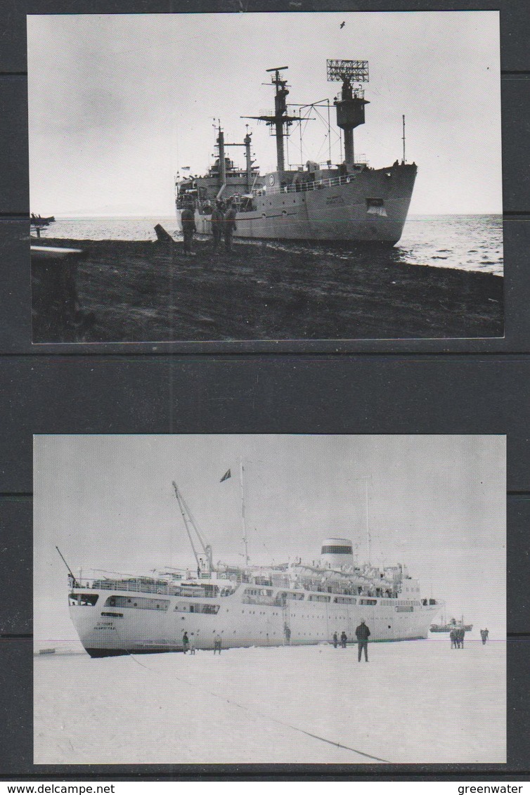 Polar Ships 6 Photocards (39874) - Poolshepen & Ijsbrekers