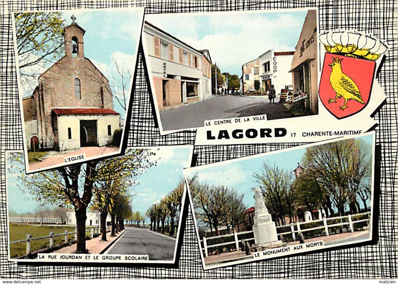 - Dpts Div.-ref-Y106- Charente Maritime - Lagord - Souvenir De .. - Multi Vues - Carte Bon Etat - - Autres & Non Classés