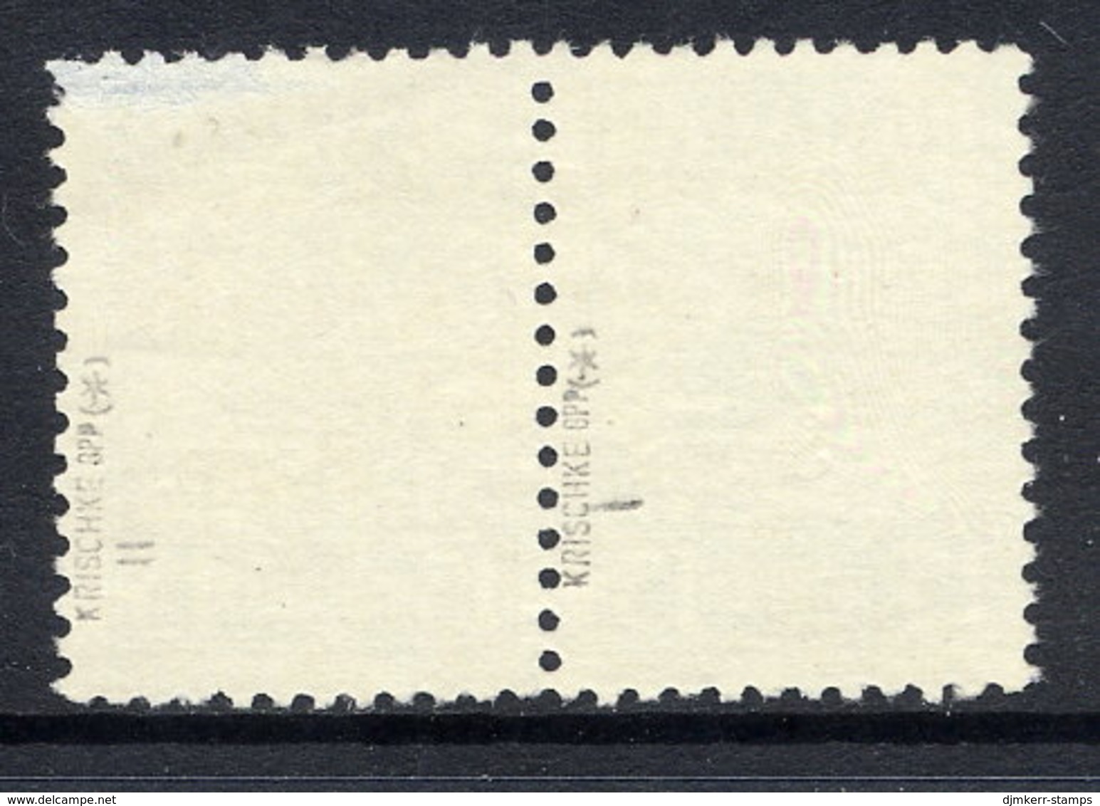 MACEDONIA 1944 3 L. On 15 St. Both Types In Pair Unused Without Gum..  Michel 2 I-II - Ocupación 1938 – 45