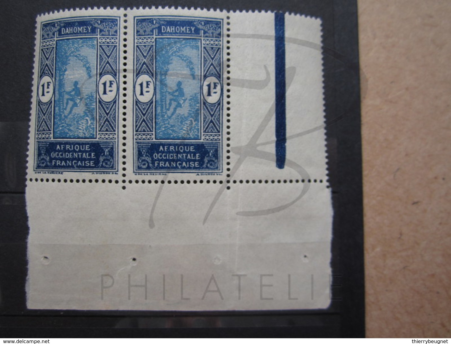 VEND BEAUX TIMBRES DU DAHOMEY N° 78 EN PAIRE + BDF , XX !!! - Ungebraucht