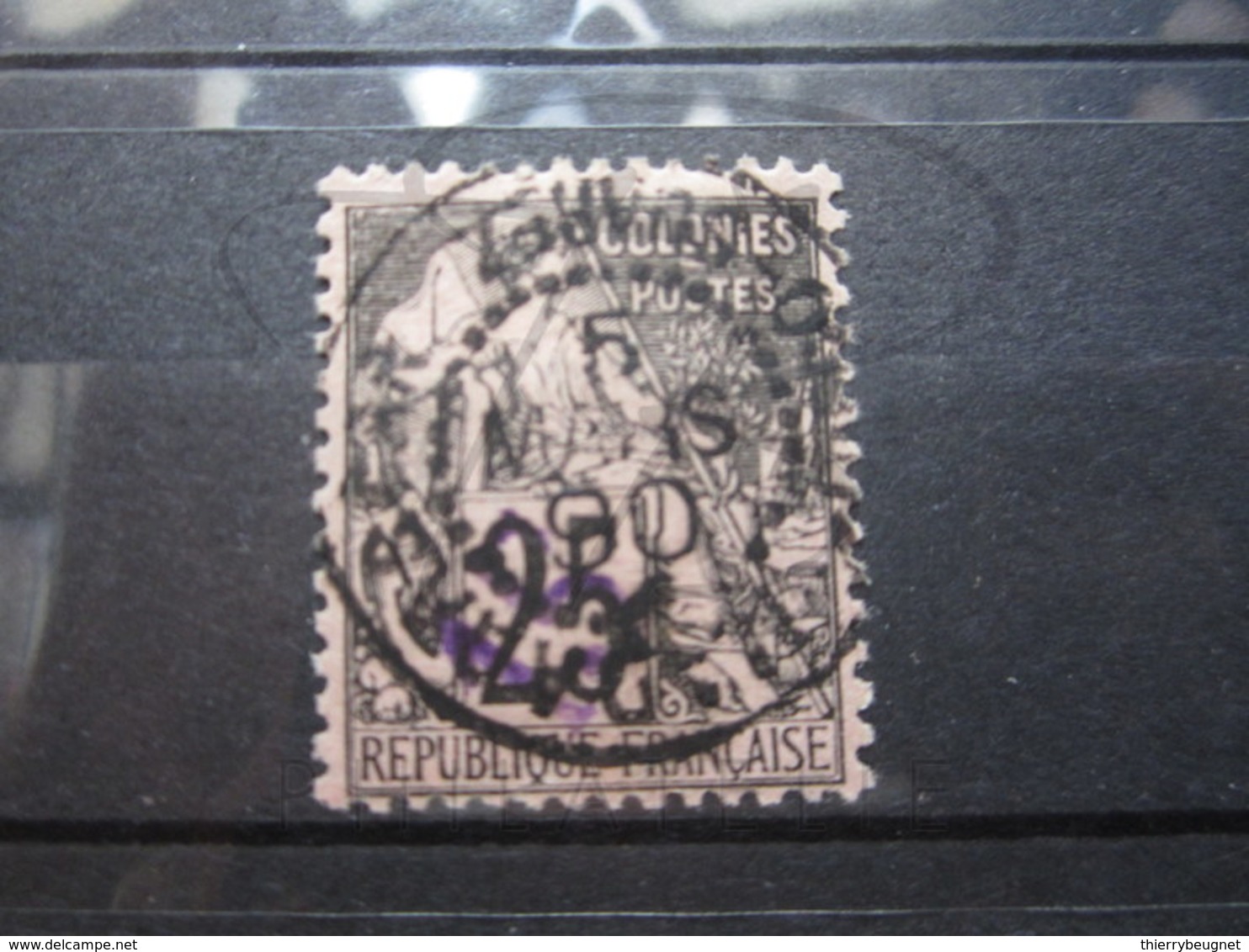 VEND BEAU TIMBRE DE DIEGO-SUAREZ N° 5 , CACHET " DIEGO-SUAREZ " !!! - Used Stamps