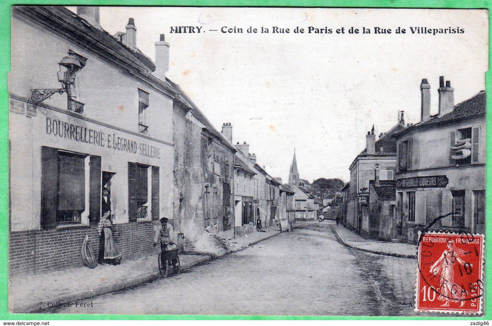 MITRY - COIN DE LA RUE DE PARIS ET DE LA RUE DE VILLEPARISIS - Mitry Mory