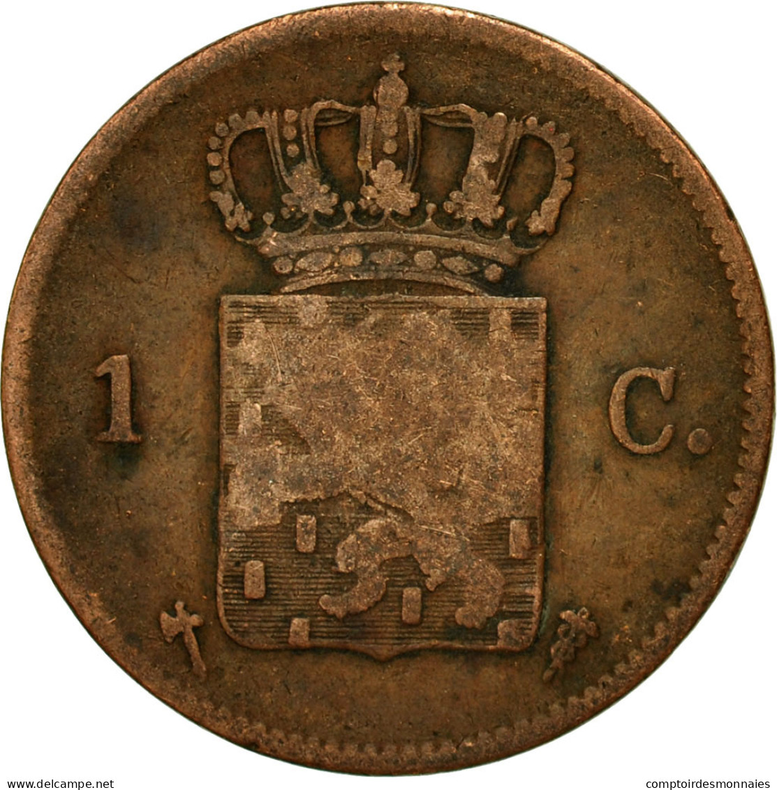 Monnaie, Pays-Bas, William III, Cent, 1876, TB+, Cuivre, KM:100 - 1849-1890 : Willem III