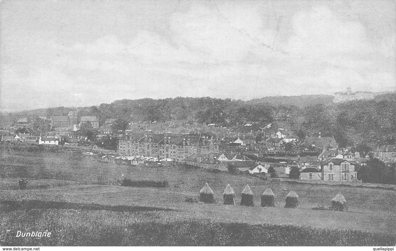 08216 "DUNBLANE - PANORAMA"  CART  NON SPED - Dunbartonshire