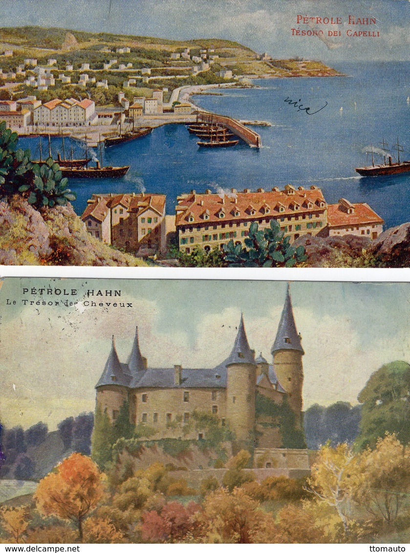 Lot De 3 CPA  -  Konigsee - Chateau De Dinant - Nice  -  Edition Du Pétrole Hahn (pour Les Cheveux)  -  3 X CPA - 5 - 99 Cartoline
