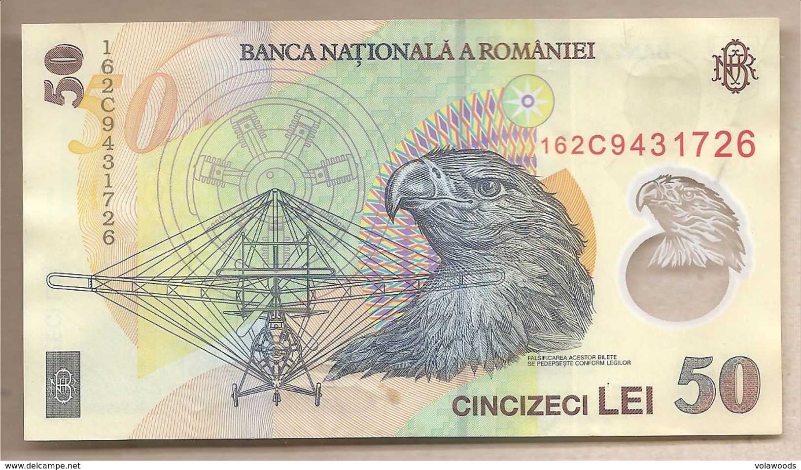 Romania - Banconota Circolata Da 50 Lei P-120f - 2016 - Romania