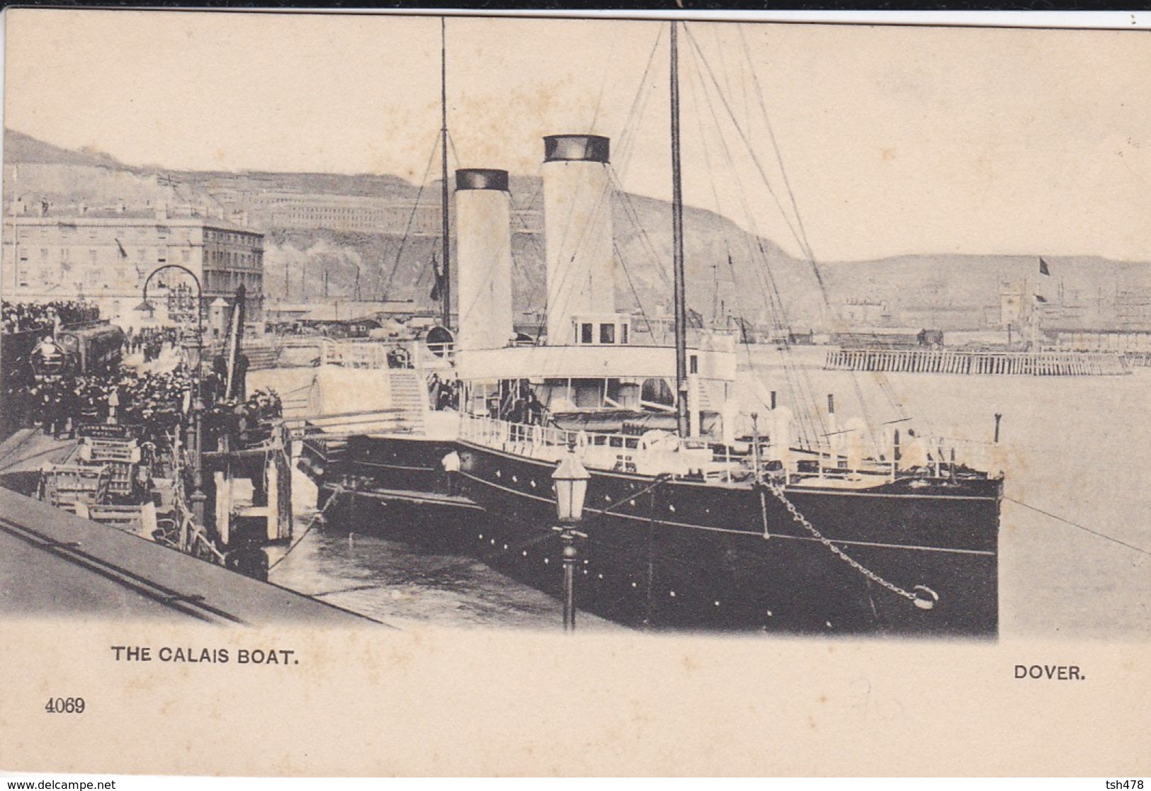 ANGLETERRE---DOVER---the Calais Boat---voir 2 Scans - Dover