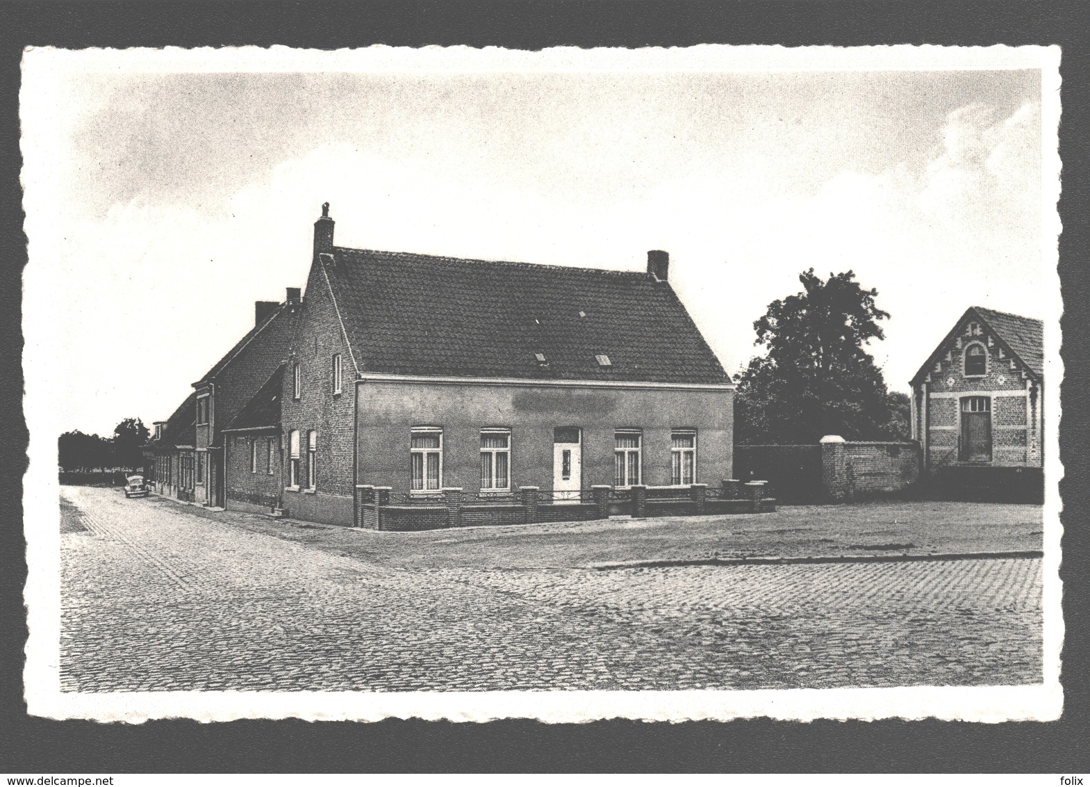 Lotenhulle - Nevelestraat - Uitgave Huis Leon De Craene, Lotenhulle - Nieuwstaat - Fotokaart - Aalter