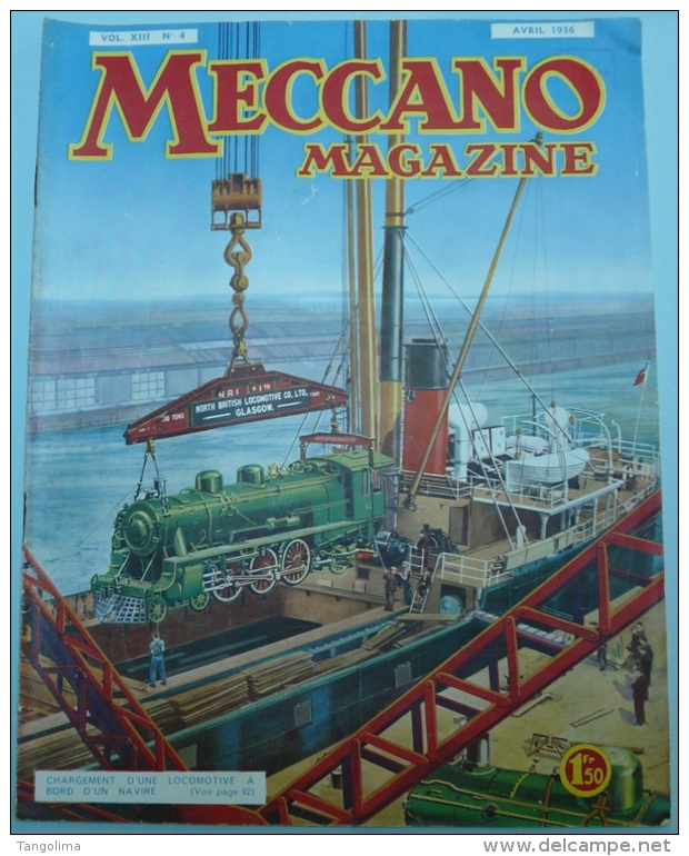 MECCANO Magazine - 1936 - Vol. XIII N°4 - Meccano