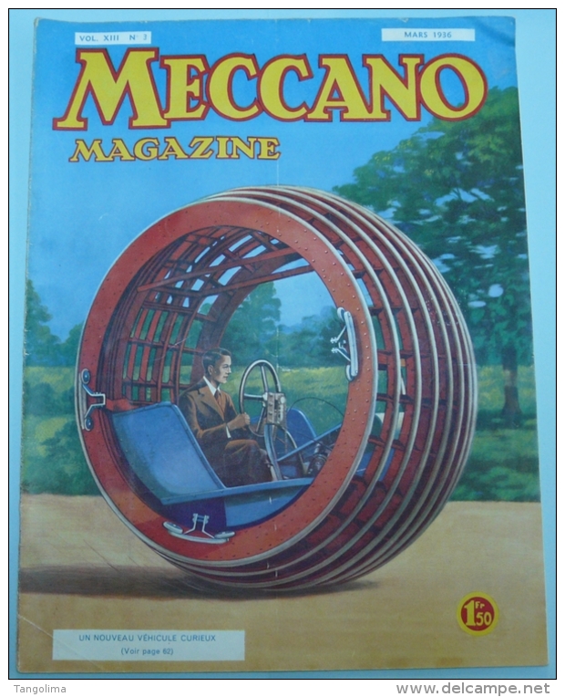 MECCANO Magazine - 1936 - Vol. XIII N°3 - Meccano