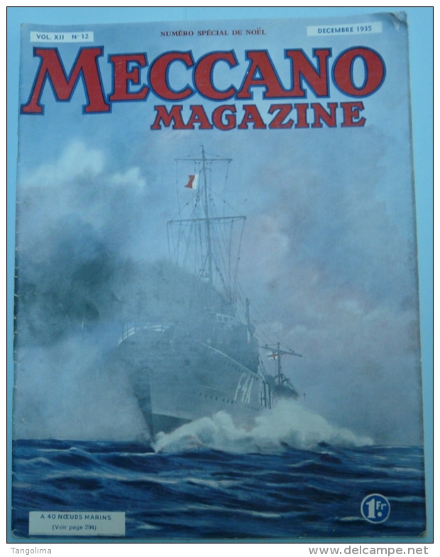 MECCANO Magazine - 1935 - Vol. XII N°12 - Meccano