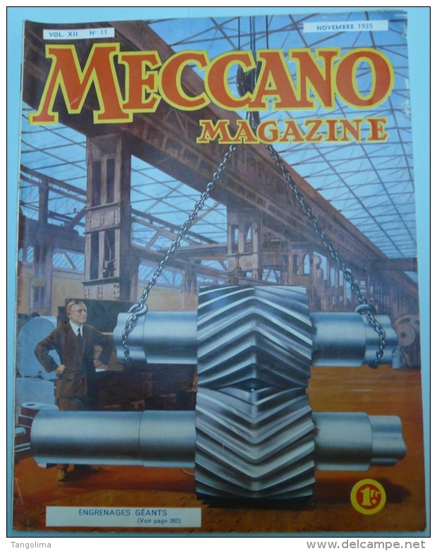 MECCANO Magazine - 1935 - Vol. XII N°11 - Meccano