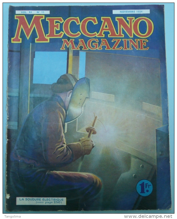 MECCANO Magazine - 1934 - Vol. XI N°11 - Meccano