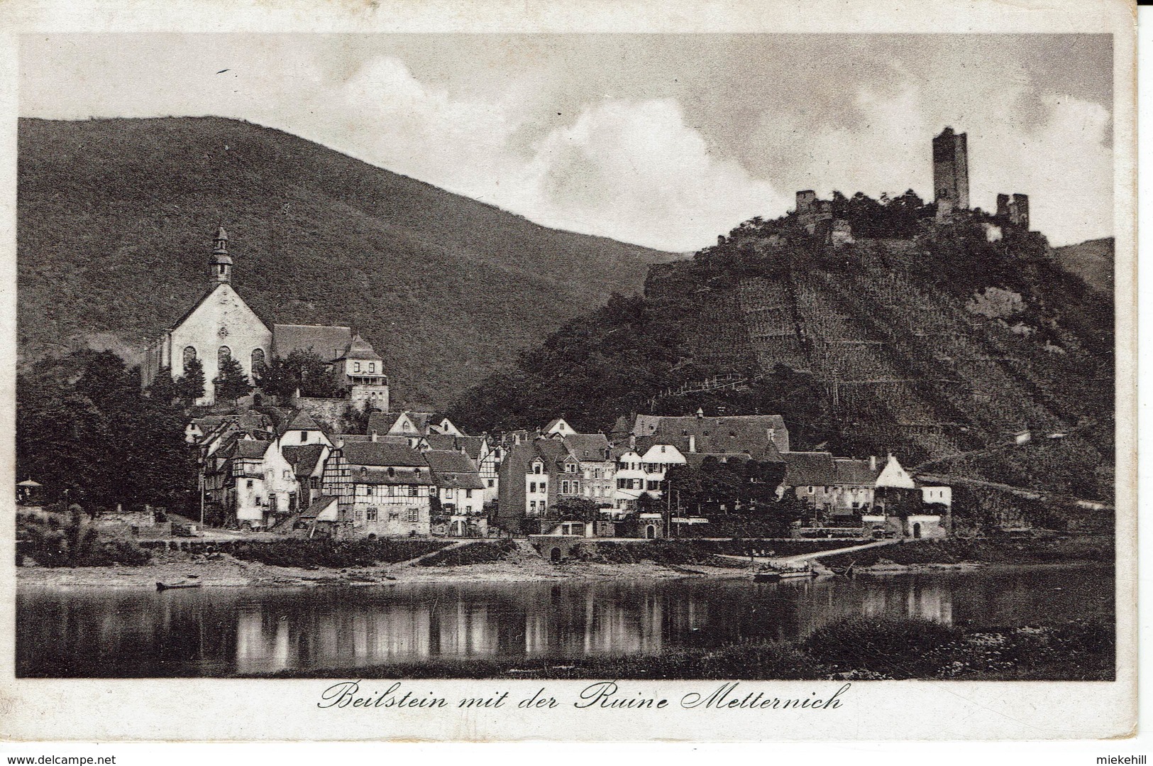 GERMANY-BEILSTEIN AN DER MOSEL MIT DER RUINE METTERNICH-HAUS LIPMANN-WEINBRAU - Cochem