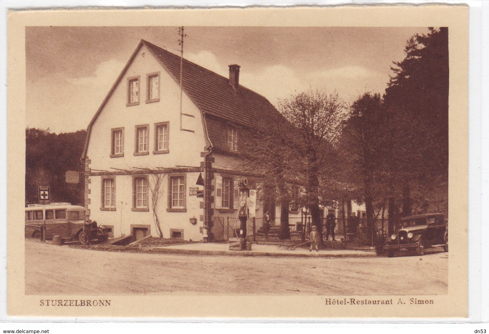 Moselle - Sturzelbronn - Hôtel-Restaurant A. Simon - Autres & Non Classés