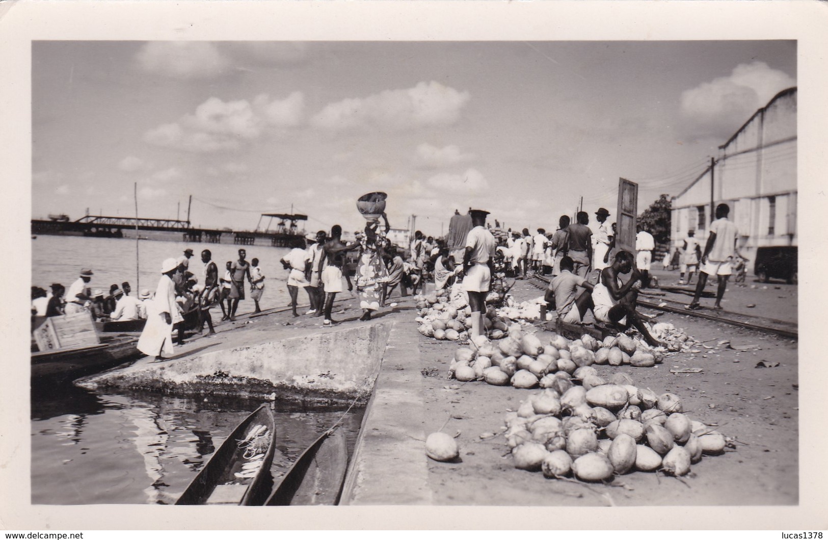 COTE D IVOIRE / ABIDJAN / LES QUAIS - Côte-d'Ivoire