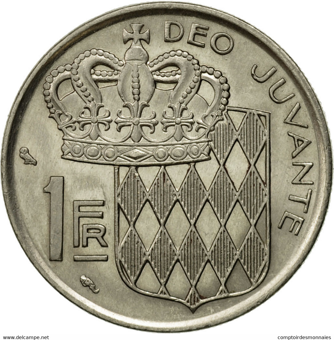 Monnaie, Monaco, Rainier III, Franc, 1974, TTB, Nickel, KM:140, Gadoury:150 - 1960-2001 Nouveaux Francs