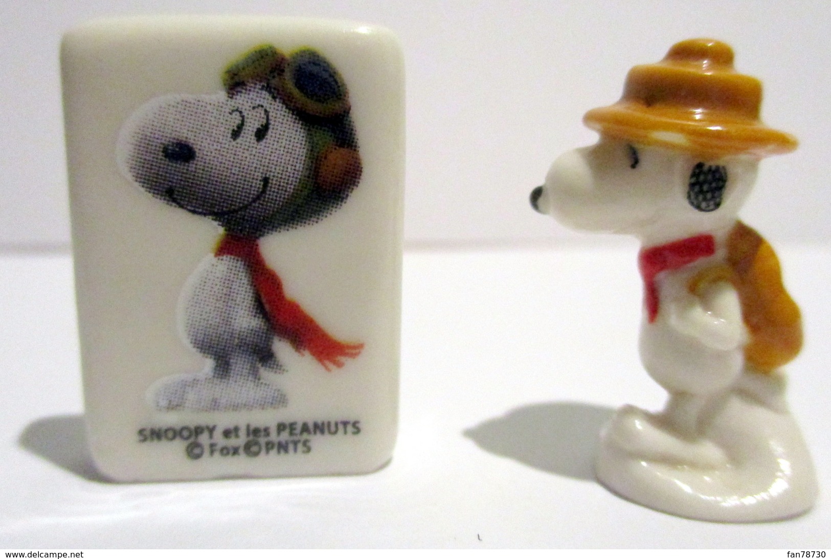 Fèves Brillantes - Snoopy X 2 - FOX Et UFS - Personnages