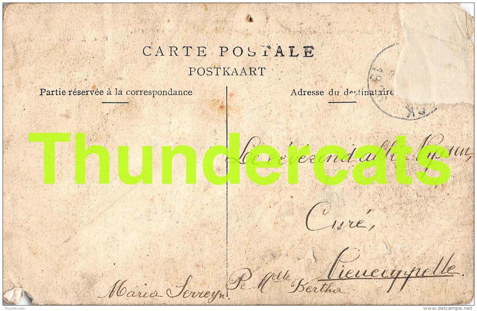 CPA KORTEMARK PENSIONNAT DE LA BIENHEUREUSE MARGUERITE MARIE CORTEMARCK LA LAITERIE ( ETAT !!! STAAT !! ) - Kortemark