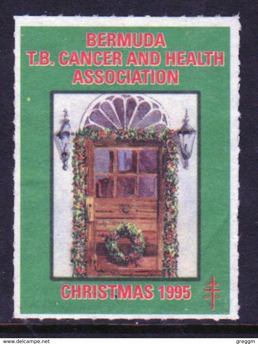 Bermuda  Single Christmas Charity Label From 1995 In Unused Condition. - Cinderellas