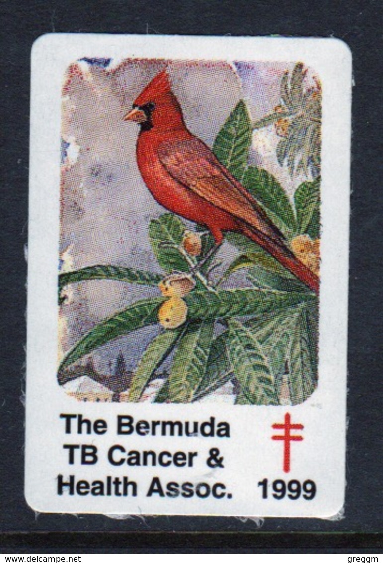 Bermuda  Single Christmas Charity Label From 1999 In Unused Condition. - Cinderellas