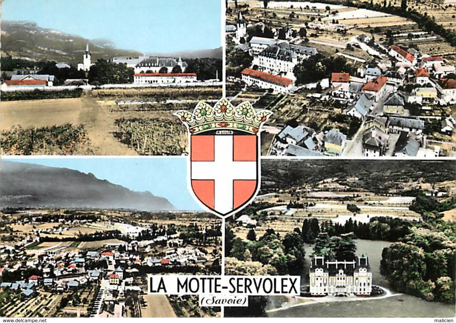 - Dpts Div.-ref-Y24- Savoie - La Motte Servolex - Souvenir De .. - Multi Vues - Carte Bon Etat - - La Motte Servolex