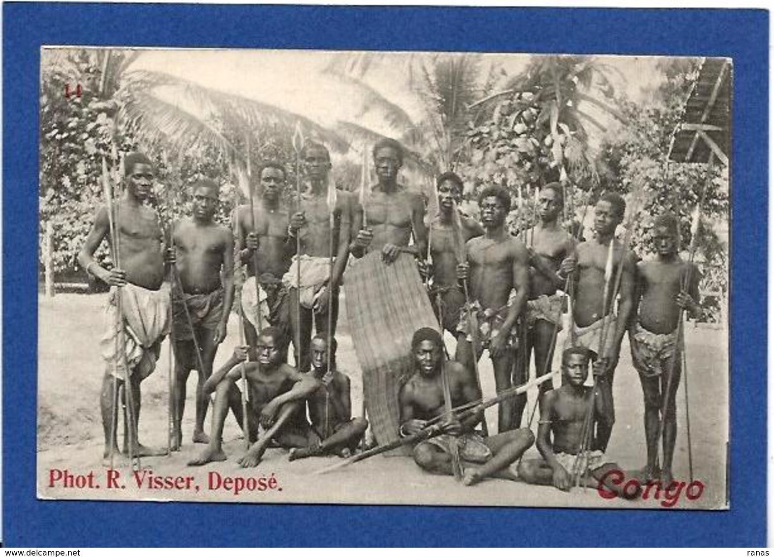 CPA Congo Belge Type Ethnic Non Circulé - Congo Belge