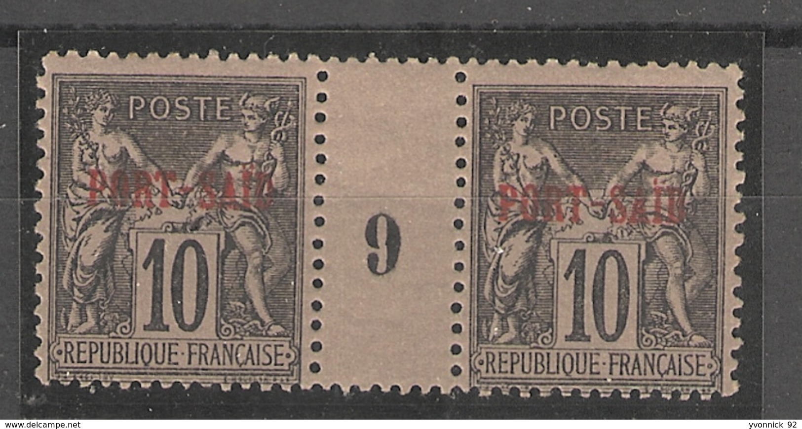 Port -Saïd _ Millésimes -n°6  (1898 ) Neuf - Sonstige & Ohne Zuordnung