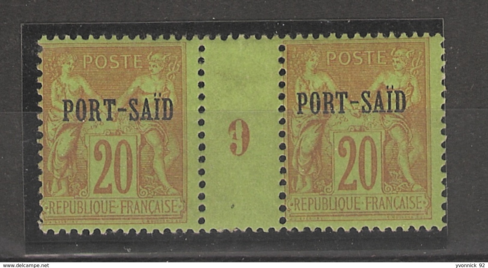 Port -Saïd _ Millésimes -n°8 (1898 ) - Andere & Zonder Classificatie