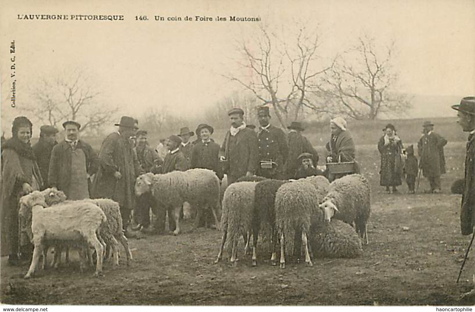 Auvergne : Lot De 10 Cartes Foires Et Marchés - Sonstige & Ohne Zuordnung