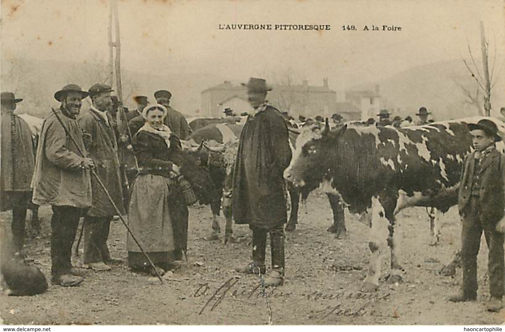 Auvergne : Lot De 10 Cartes Foires Et Marchés - Sonstige & Ohne Zuordnung