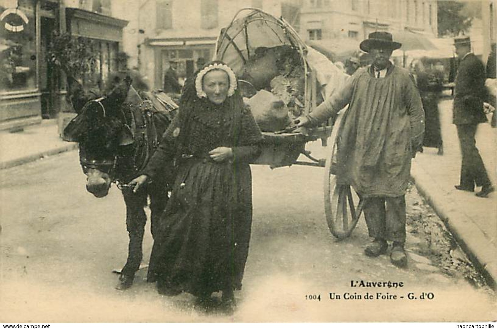 Auvergne : Lot De 10 Cartes Foires Et Marchés - Sonstige & Ohne Zuordnung