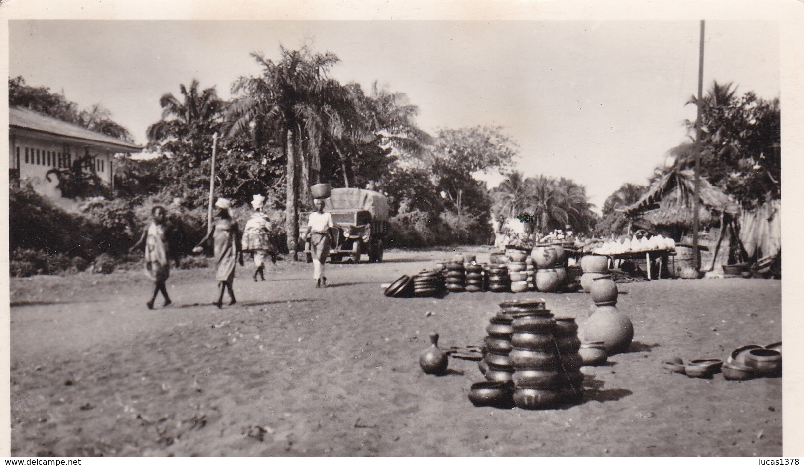 DAHOMEY / COTONOU / MARCHE DE LA LAGUNE / LES POTERIES / FONTANON 27 - Dahomey