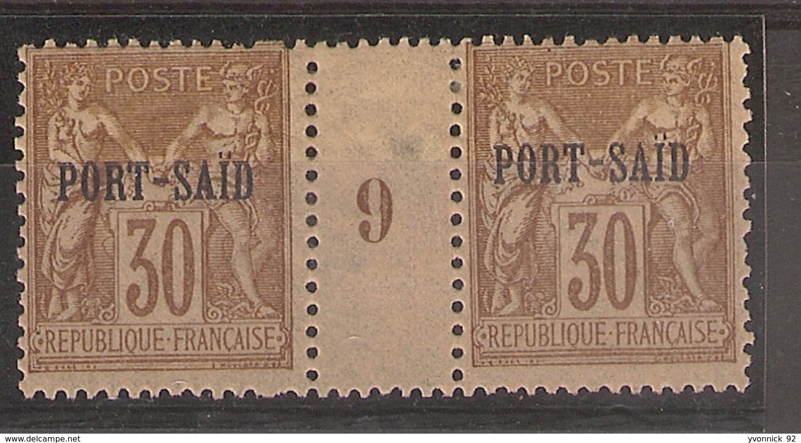 Port -Saïd _ Millésimes -n°10 (1898 ) - Other & Unclassified