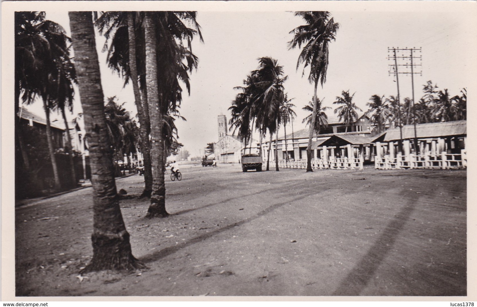 DAHOMEY / COTONOU / MARCHE DU QUARTIER EUROPEEN / FONTANON 19 - Dahomey