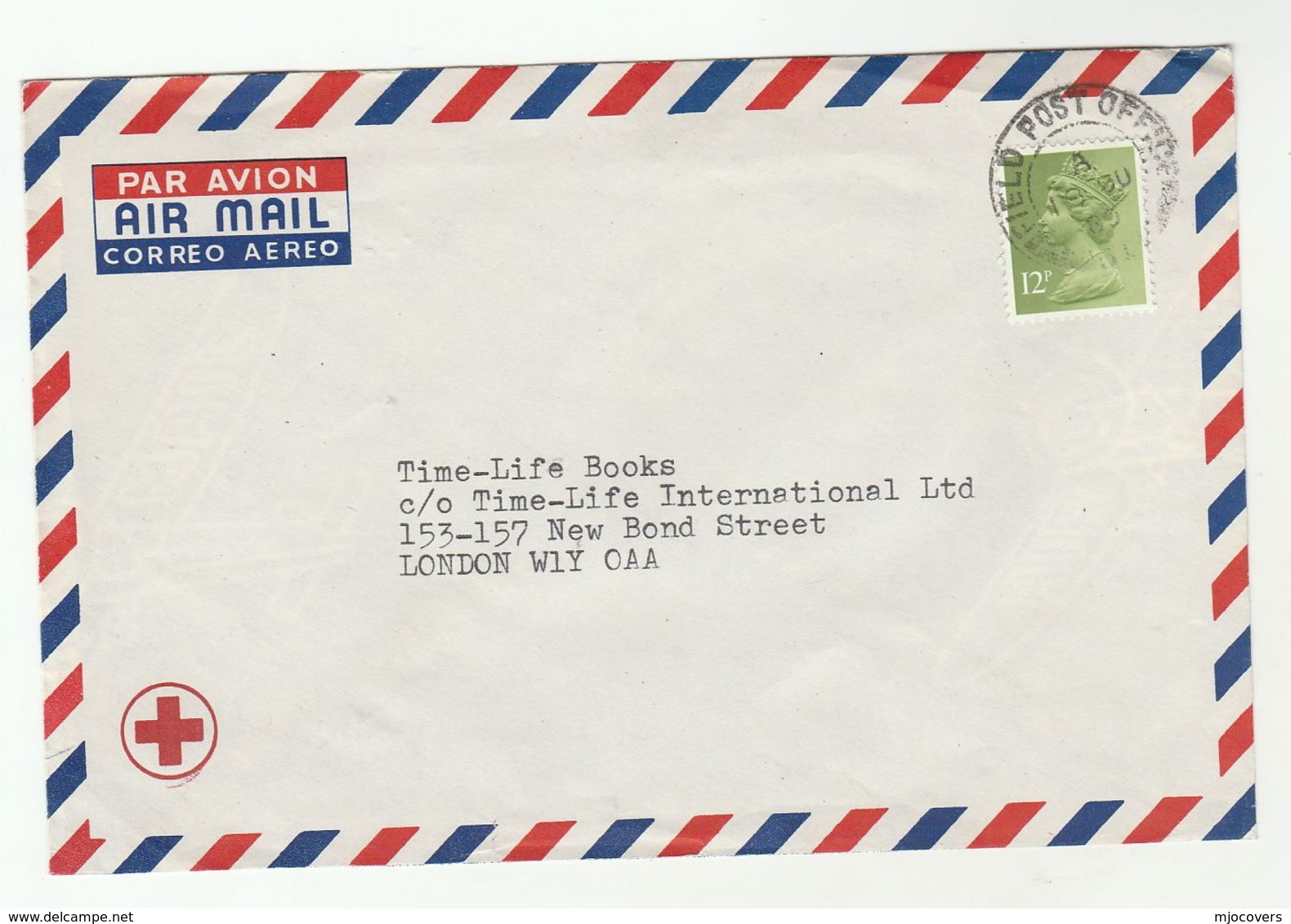 1980 BRUNEI British Forces RED CROSS COVER From BFPO 605  Airmail To GB  Stamps - Brunei (1984-...)