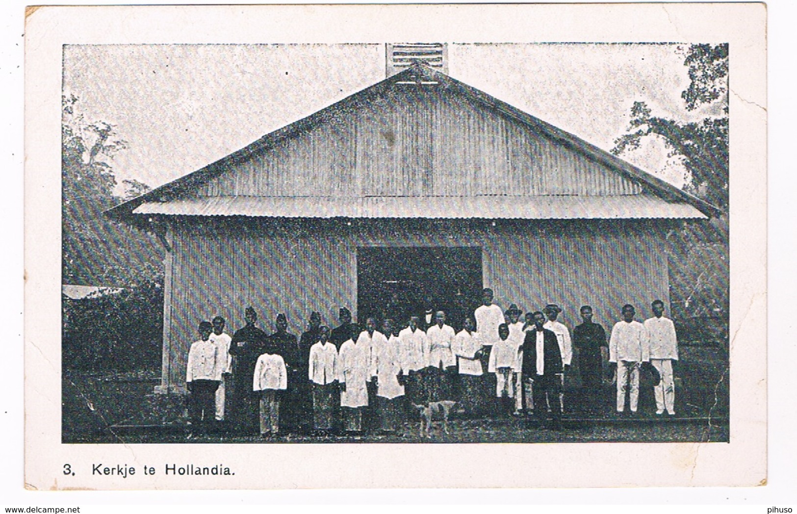 ASIA-1371   HOLLANDIA : Kerkje - Papua New Guinea