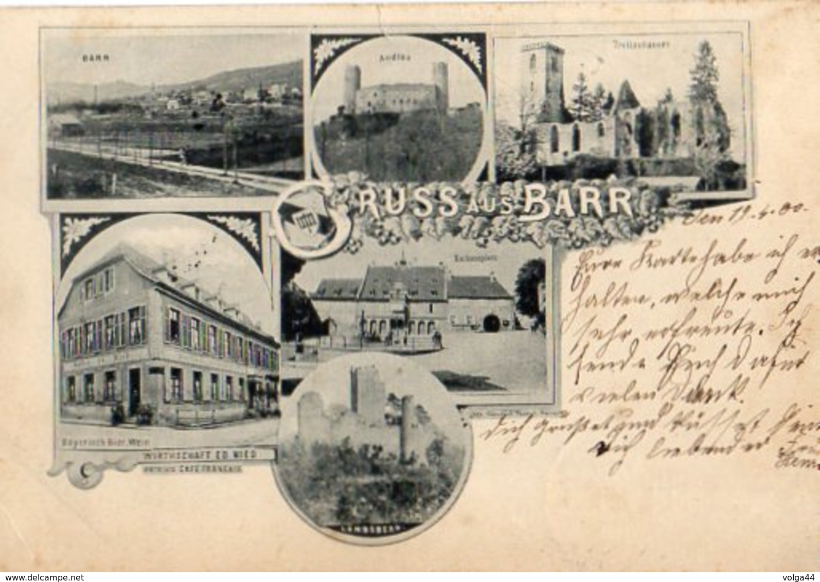 67- CPA -Gruss Aus...BARR 1900 - Barr