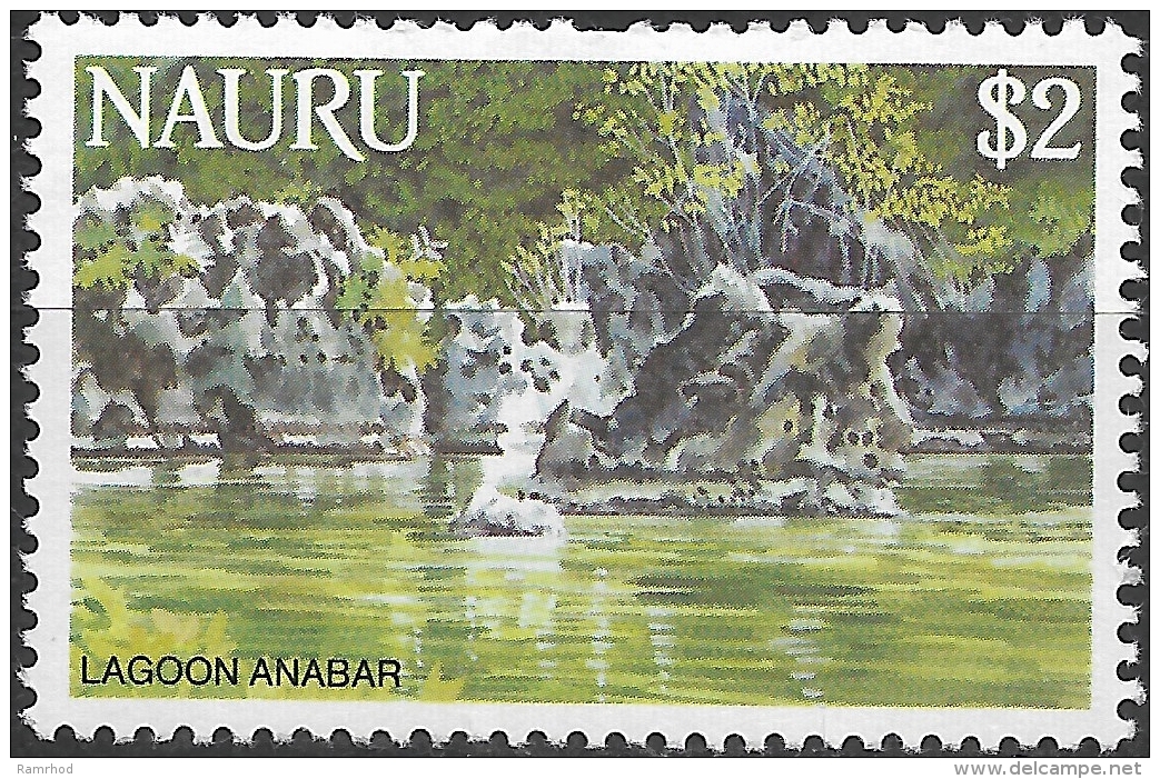 NAURU 1984 Life In Nauru - $2 - Anabar Lagoon MH - Nauru