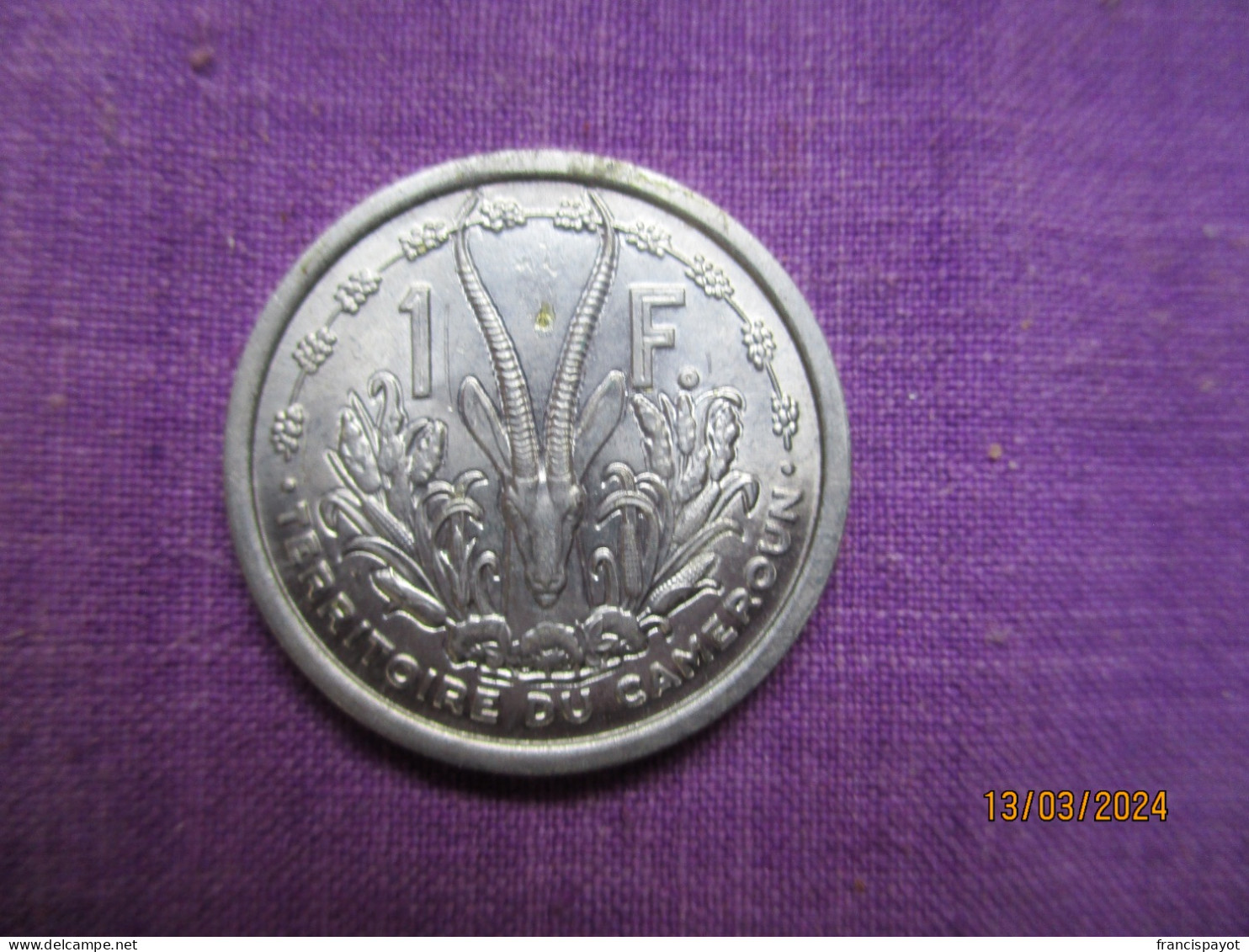Cameroon: 1 Franc 1948 - Cameroun