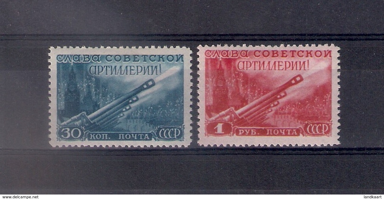 Russia 1948, Michel Nr 1290-91, MLH OG - Ongebruikt