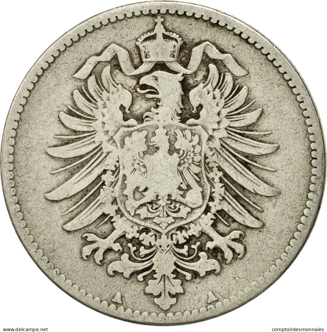 Monnaie, GERMANY - EMPIRE, Wilhelm I, Mark, 1874, Berlin, TTB, Argent, KM:7 - 1 Mark