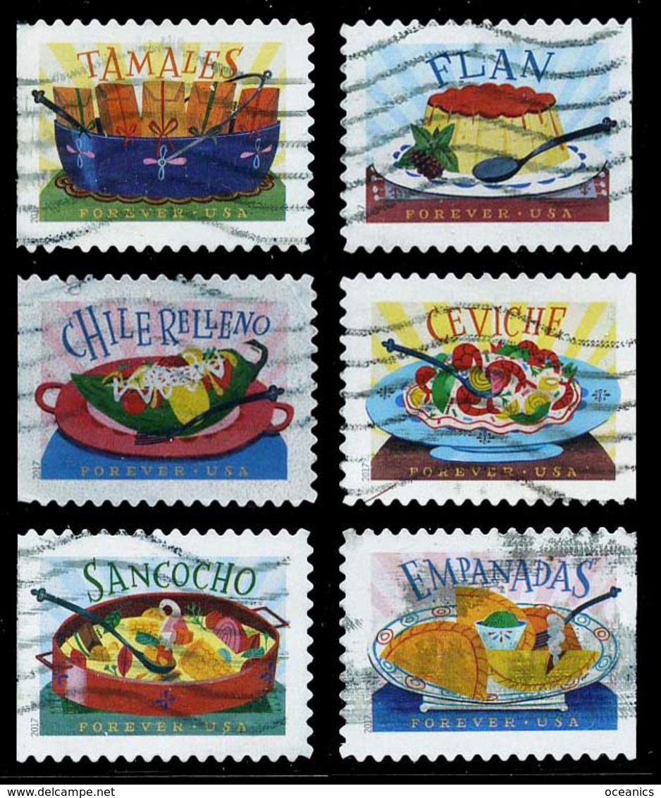 Etats-Unis / United States (Scott No.5192-97 - Delicioso) (o) P3 Only - Used Stamps