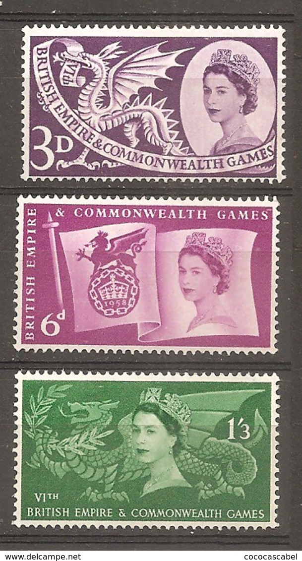 Gran Bretaña/ Great Britain Nº Yvert  312-14 (MNH/**) - Nuevos