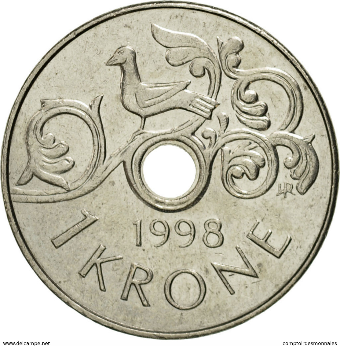 Monnaie, Norvège, Harald V, Krone, 1998, SUP, Copper-nickel, KM:462 - Norvège