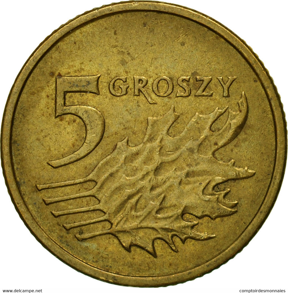 Monnaie, Pologne, 5 Groszy, 2003, Warsaw, TTB, Laiton, KM:278 - Polonia