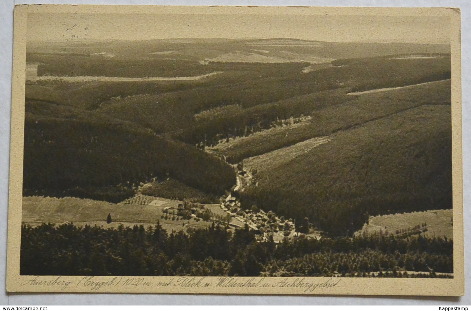 Alte AK Auersberg 1929 Siehe Bild (Ak/40 - Auersberg