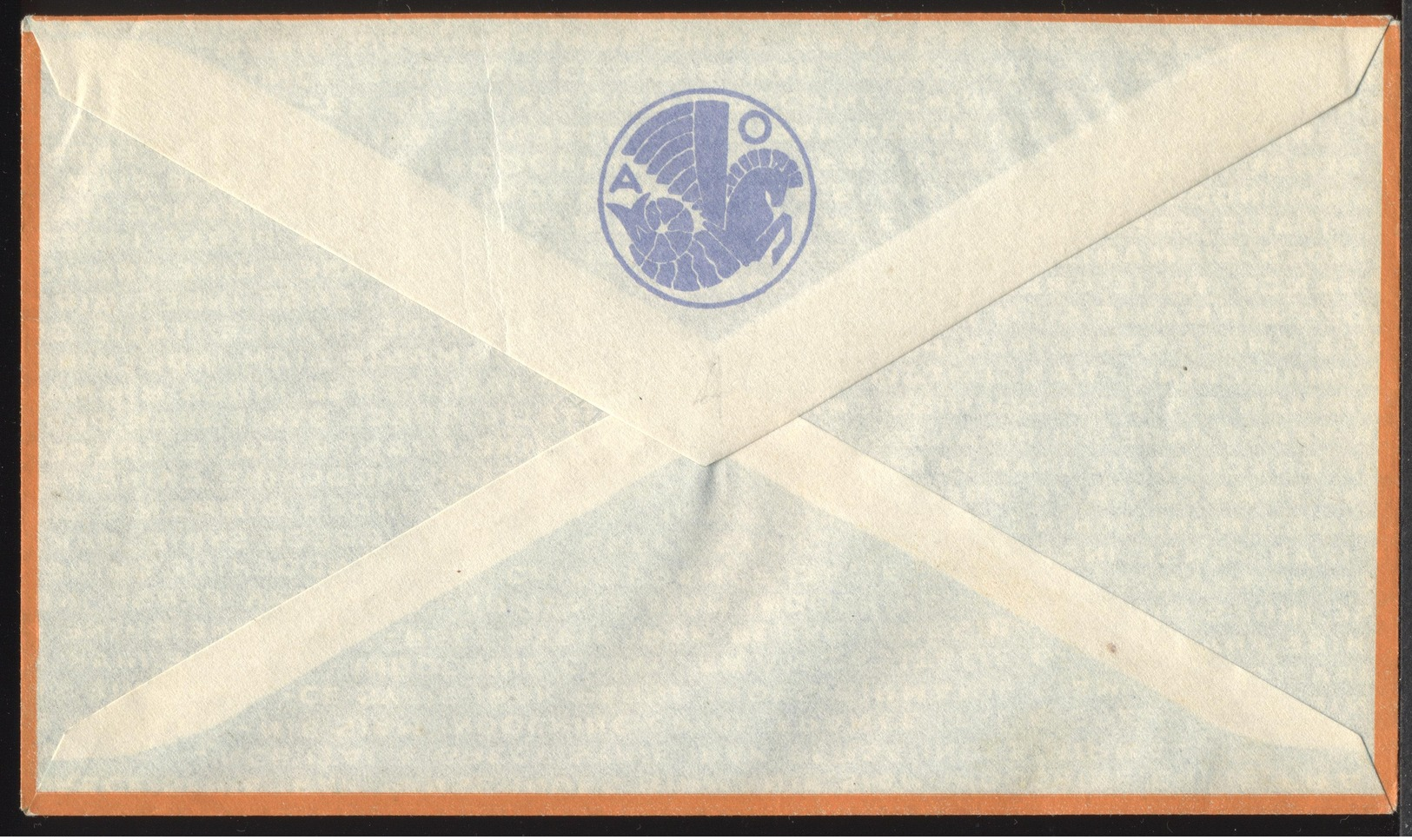 France 1933 AIR-ORIENT Cover UNUSED - 1927-1959 Covers & Documents